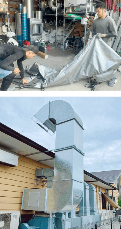 ダクト工事の仕事について